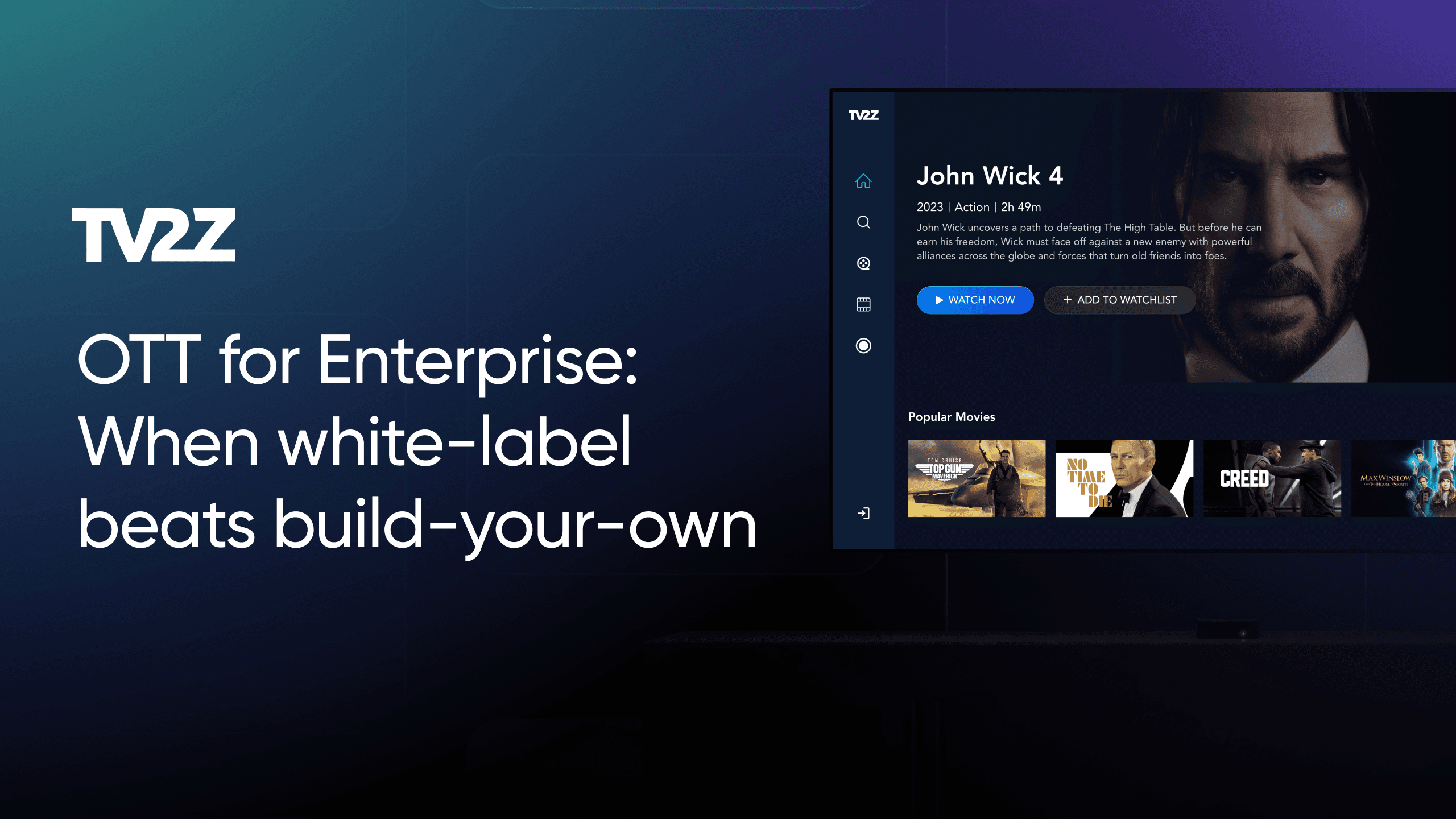 OTT for enterprise: when white-label beats build-your-own